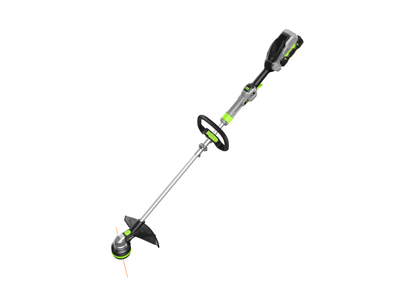 Decespugliatore a batteria EGO ST1401E PowerLoad Kit completo, asta telescopica