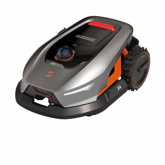 Robot rasaerba autonomo Sunseeker X4 tecnologia LIDAR & Vision AI per aree fino a 1200 metri quadri